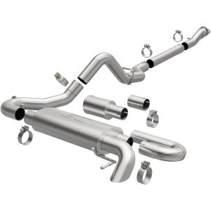 MAGNAFLOW 19559 Exhaust System Cat-Back, Overland Series, For 2021-2024 Ford Bronco, Single Straight Passenger Side Rear Exit Style