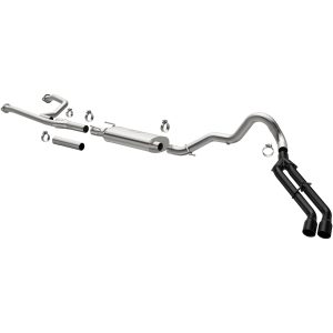 MAGNAFLOW 19603 Exhaust System Cat-Back, Street Series, For 2022-2024 Toyota Tundra, Dual Same Side Behind Driver Rear Tire Exit Style