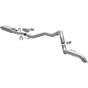 MAGNAFLOW 19621 Exhaust System Cat-Back, Overland Series, For 2020-2024 Jeep Gladiator, Single Straight Driver Side Rear Exit Style