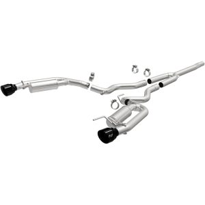 MAGNAFLOW 19639 Exhaust System Cat-Back, Comp Series, For 2024 Ford Mustang EcoBoost 2.3L, Dual Split Rear Exit Style