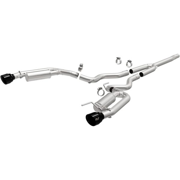 MAGNAFLOW 19639 Exhaust System Cat-Back, Comp Series, For 2024 Ford Mustang EcoBoost 2.3L, Dual Split Rear Exit Style