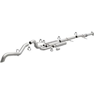 MAGNAFLOW 19648 Exhaust System Cat-Back, Overland Series, For 2023-2024 Chevrolet Colorado, For 2023-2024 GMC Canyon, Single Passenger Side Rear Exit Style