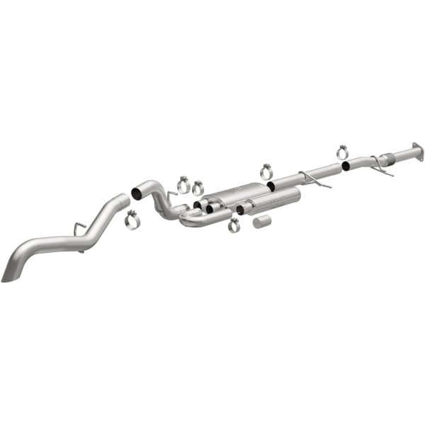 MAGNAFLOW 19648 Exhaust System Cat-Back, Overland Series, For 2023-2024 Chevrolet Colorado, For 2023-2024 GMC Canyon, Single Passenger Side Rear Exit Style