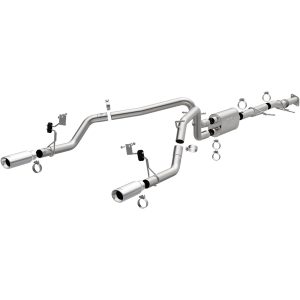 MAGNAFLOW 19650 Exhaust System Cat-Back, NEO Series, For 2023-2024 Chevrolet Colorado, For 2023-2024 GMC Canyon, Dual Split Rear Exit Style