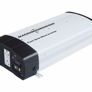 MAGNUM CSW2012-HX 2000 WATT 12VDC INVERTER, Inverts 12 Volt DC To 120 Volt AC; 2000 Watt Continuous Output Power/ 4000 Watt Surge; 16.7 Ampere Output; More Than 90 Percent Optimum Efficiency; GFCI Outlet; Without Volt/Watt Meter; Not Remote Capable