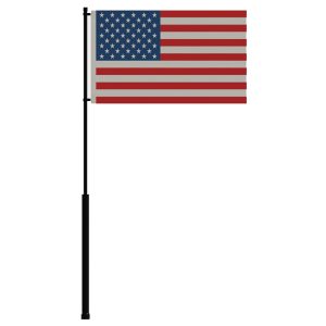MATE SERIES FP72USA FLAG POLE - 72 INCH W/USA FLAG