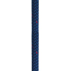 NEW ENGLAND ROPES C5053-12-00015 3/8 INCH X 15FT NYLON DOUBLE BRAID DOCK LINE - BLUE W/TRACER