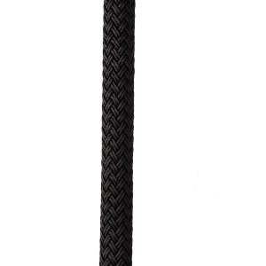 NEW ENGLAND ROPES C5054-12-00020 3/8 INCH X 20FT NYLON DOUBLE BRAID DOCK LINE - BLACK