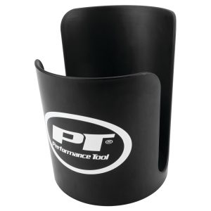 PERFORM TOOL W12525 Black Magnetic Cup Caddy, Organizer Magnet for Bottles, Screwdrivers, Pencils