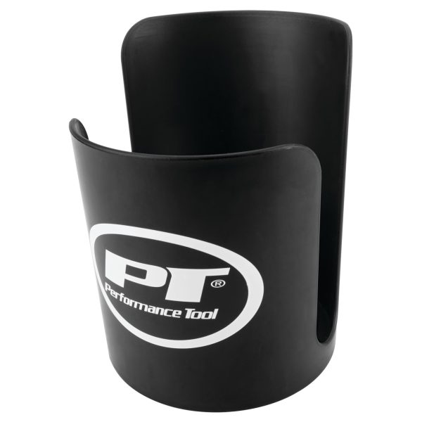 PERFORM TOOL W12525 Black Magnetic Cup Caddy, Organizer Magnet for Bottles, Screwdrivers, Pencils