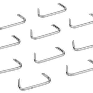 PERFORM TOOL W5230 1,000pc Steel Hog Ring for: Upholstery, fencing, craft, rope, bungee cords, bag closures, crab pots, furniture and much more