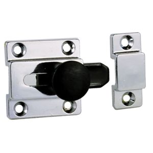 PERKO 1101DP0CHR CUPBOARD BOLT - 2-1/8 INCH X 1-1/2 INCH