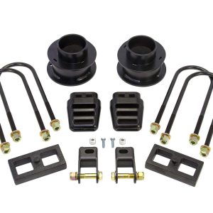 READYLIFT 69-1931 Lift Kit Suspension; SST; 3 Inch Front Lift; 1 Inch Rear Lift; With Front Coil Spring Spacers/ Rear Lift Blocks And U Bolts/ Installation Hardware