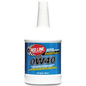 RED LINE 11104 SAE 0W40 Fully Synthetic Motor Oil - 1 Quart