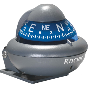 RITCHIE X-10-A Compass, Automotive, 2 INCH Dial, Grey