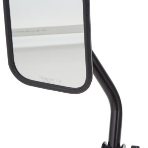 RUGGED RIDGE 11025.13 Quick Release Mirror, Rectangular, Black Fits 1997-2018 Jeep Wrangler
