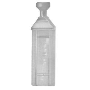 RV DESIGNER A108 Drape Carrier - Small Sew-in Tab #7, Pack of 14, White