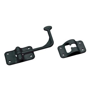 RV DESIGNER E278 Collection Entry Door Holder 90 Degree Blk, Black