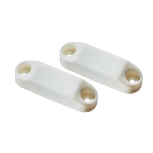 RV DESIGNER L608 Collection Magnetic Catch White 2 Pack