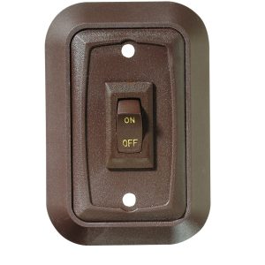 RV DESIGNER S651 Collection Wall Plate Switch Single On/Off, 3.53 inches x 2.39 inches