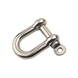 SEA-DOG 147010-1 D-Shackle - 3/8 INCH,Silver