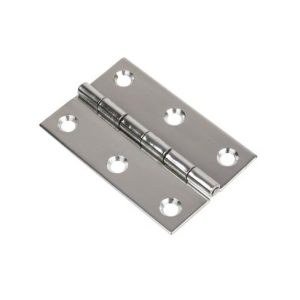 SEA-DOG 201080-1 STAINLESS BUTT HINGE - 2, Butt Hinge; 2 Inch Length x 3 Inch Width; 304 Stainless Steel; Flush Mount; Single