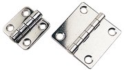 SEA-DOG 201580-1 Boat Door Hinge; Butt Hinge; 1-3/8 Inch Length x 1-1/2 Inch Width; 304 Stainless Steel; Single
