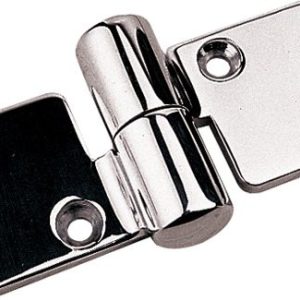 SEA-DOG 205270-1 Boat Door Hinge; Take-Apart Left Sided Hinge; 3-1/2 Inch Length x 2 Inch Width; 316 Stainless Steel; Surface Mount; Single