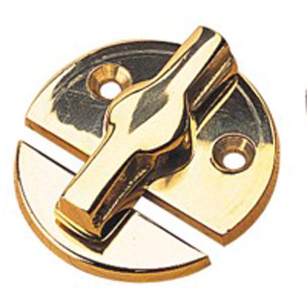 SEA-DOG 222360-1 Door Stop Button - 2 INCH INCH Latch, Chrome Plated