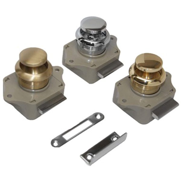 SEA-DOG 224300-1 Push Button Rim Latch - #6 Rh