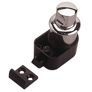 SEA-DOG 226312-1 PUSH BUTTON RIM LATCH - POLISHED CHROME