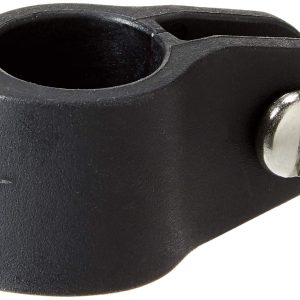 SEA-DOG 273162-1 Hinged Jaw Slide Fitting with Bolt - 7/8 INCH, Black