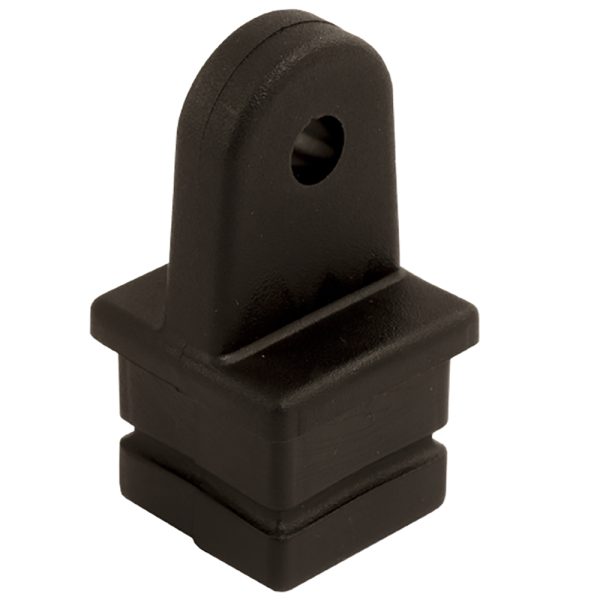 SEA-DOG 273580-1 NYLON SQUARE TUBE TOP INSERT - BLACK - 1 INCH