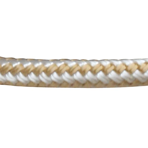 SEA-DOG 302110010G/W-1 Double Braided Nylon Dock Line, 3/8 INCH x 10FT / Gold/White