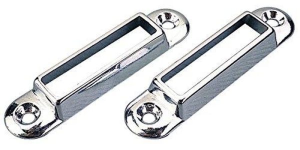 SEA-DOG 327415-1 Boat Cover Support Bow Socket; For Fresh Water Use; Deck Mount Chrome Plated Zinc