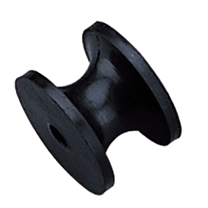 SEA-DOG 328059-1 REPLACEMENT SHORT BOW ROLLER - NATURAL RUBBER/BRASS INSERT