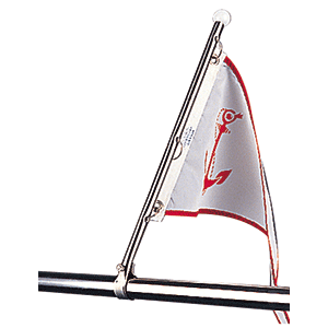 SEA-DOG 328115-1 STAINLESS STEEL PULPIT FLAGPOLE