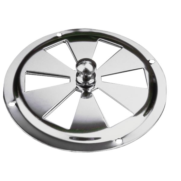 SEA-DOG 331440-1 STAINLESS STEEL BUTTERFLY VENT - CENTER KNOB - 4 INCH