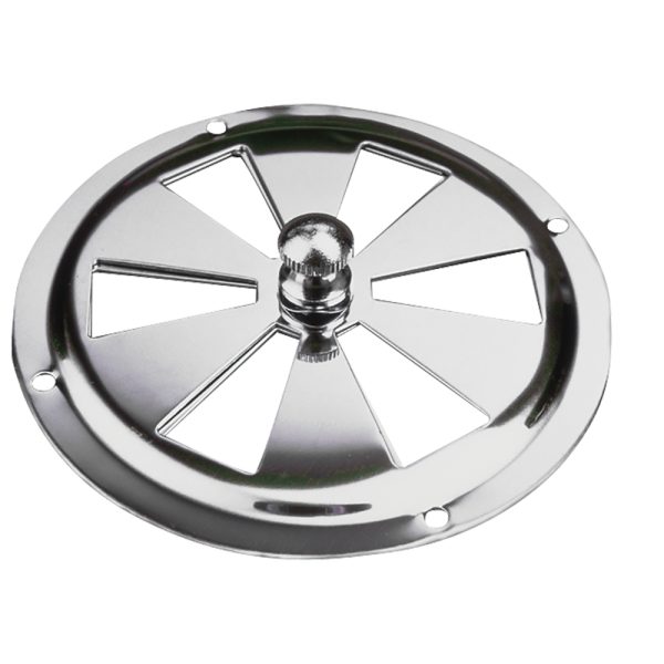 SEA-DOG 331450-1 STAINLESS STEEL BUTTERFLY VENT - CENTER KNOB - 5 INCH
