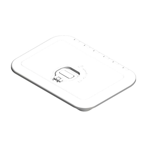SEA-DOG 336520-3 TRIPLE LOCK RECTANGULAR MARINE HATCH - 10 INCH X 14 INCH - WHITE