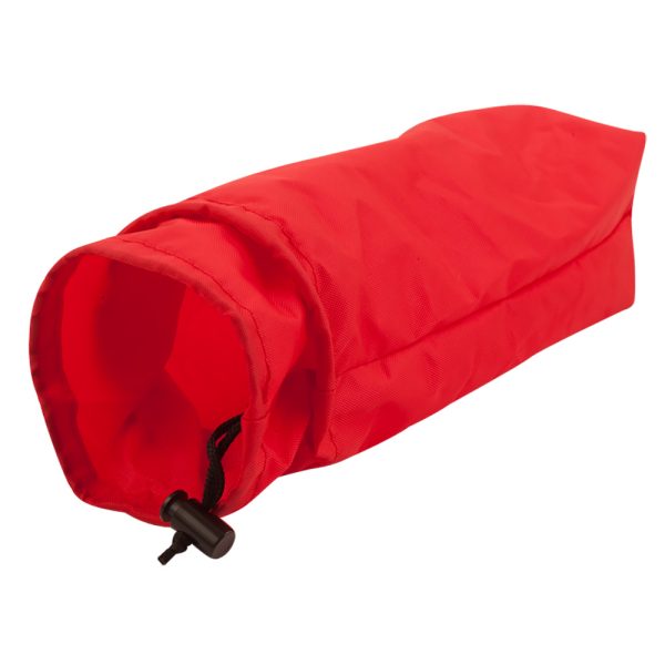 SEA-DOG 337149R-1 Nylon Deck Plate Bag - 4 INCH x 10 INCH - Red