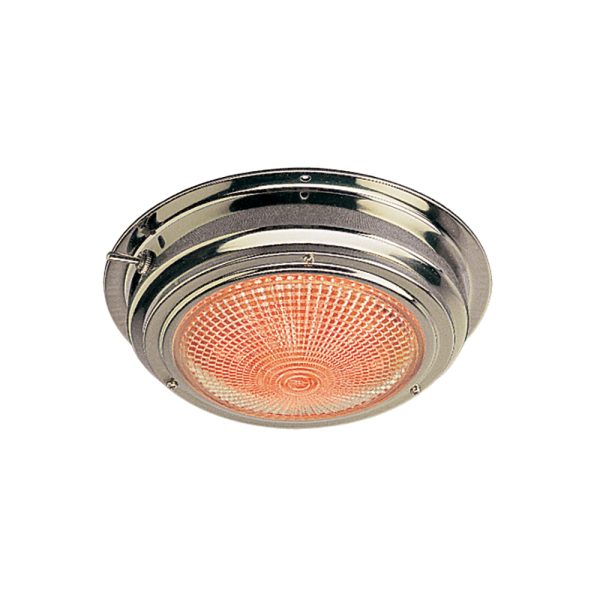 SEA-DOG 400353-1 STAINLESS STEEL LED DAY/NIGHT DOME LIGHT - 5 INCH LENS