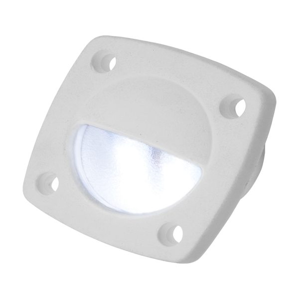 SEA-DOG 401321-1 LED UTILITY LIGHT WHITE W/WHITE FACEPLATE