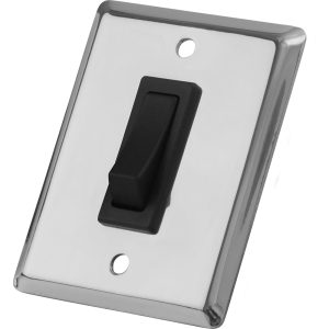 SEA-DOG 403010-1 SINGLE GANG WALL SWITCH - STAINLESS STEEL