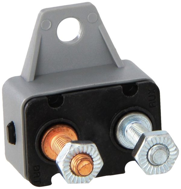 SEA-DOG 420843-1 Resettable Circuit Breaker without Cover, 30 Amp