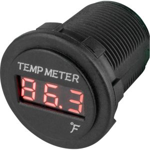 SEA-DOG 421618-1 ROUND RED LED TEMPERATURE METER