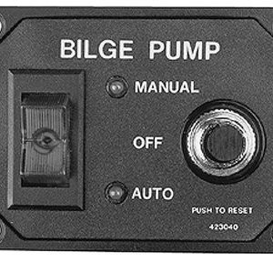 SEA-DOG 423040-1 Bilge Pump Panel Switch W/BKR