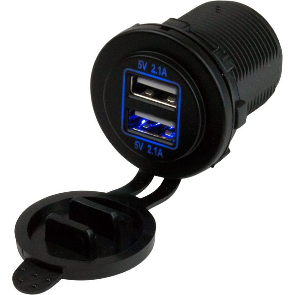 SEA-DOG 426515-1 DUAL USB POWER SOCKET