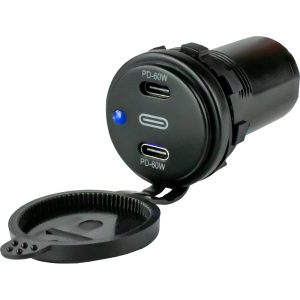 SEA-DOG 426522-1 DUAL USB C POWER SOCKET