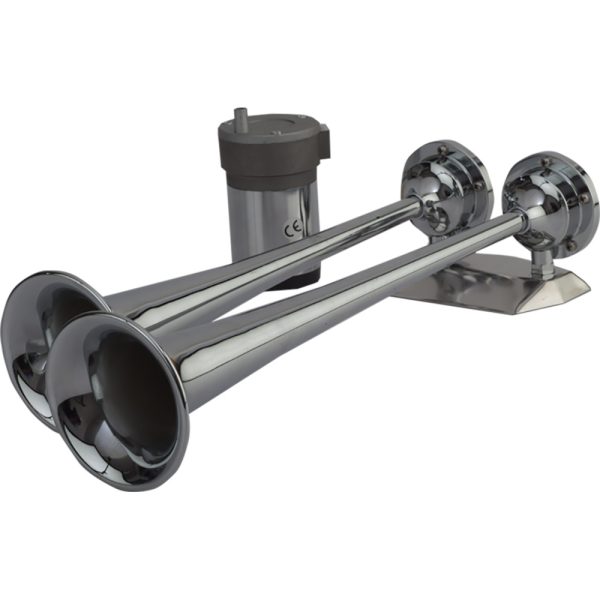 SEA-DOG 432520-1 MAXBLAST AIR HORN - DUAL TRUMPET